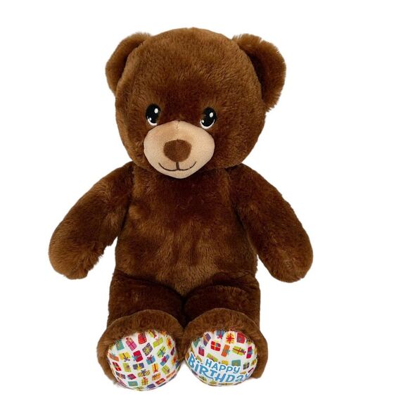 Build A Bear Happy Birthday Treat Teddy Plush Stuffed‎ Animal Doll Toy - Picture 1 of 7